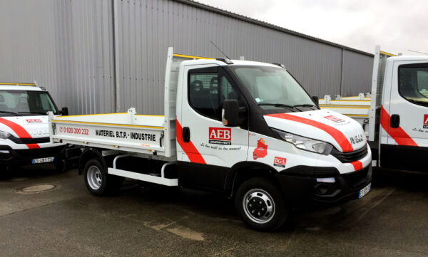 Location BTP : Camion-benne simple cabine - HA PLUS PME