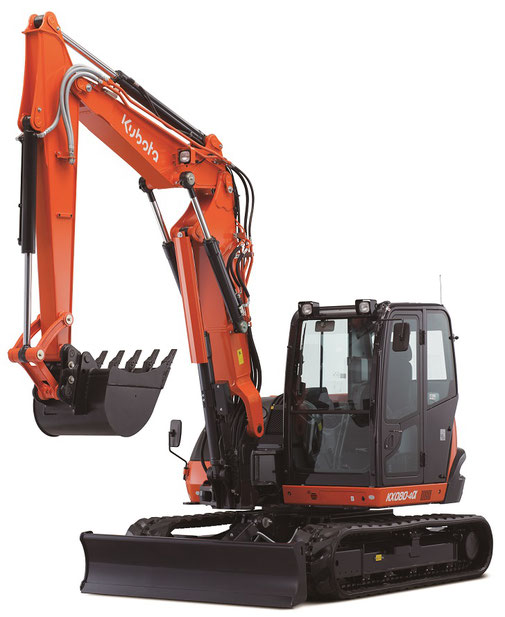 location mini pelle kubota kx080 4