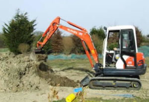 location mini pelle kubota 3 tonnes