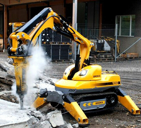 location robot de demolition