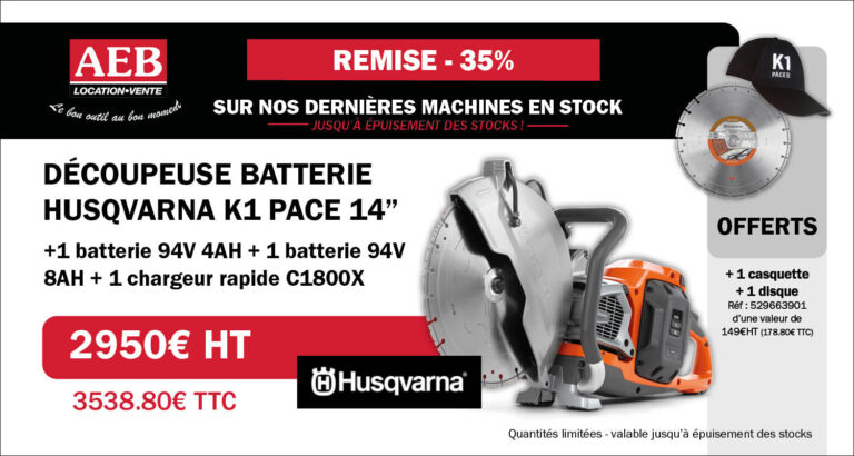 Location et vente de matériel BTP, Industrie, Particuliers - AEB