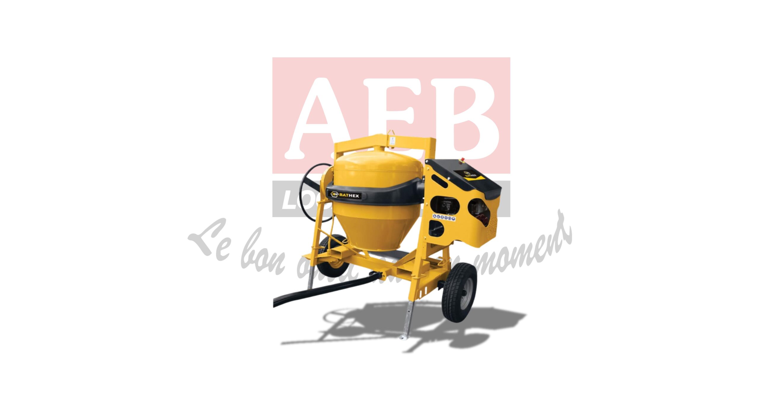 BETONNIERE THERMIQUE 350L AVEC MOTEUR HONDA GX160QX