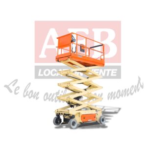 Plateforme Haut. 9,50 m - Capacité 450 kg - électrique