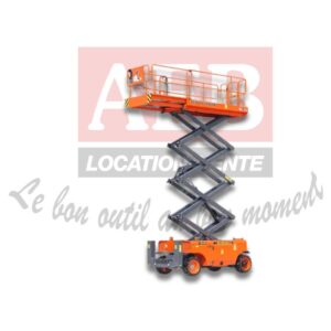 Plateforme Haut. 12 m - Capacité 680 kg - Diesel