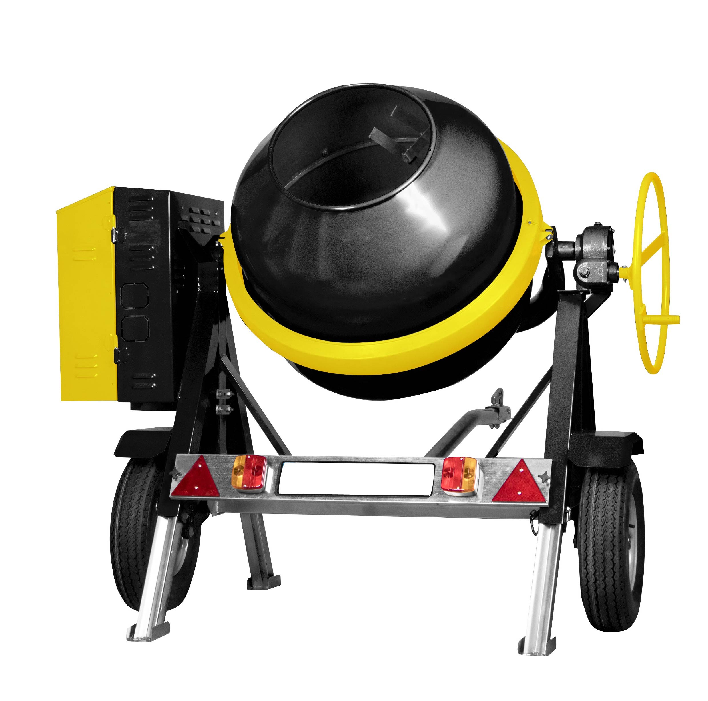 Bétonnière professionnelle tractable