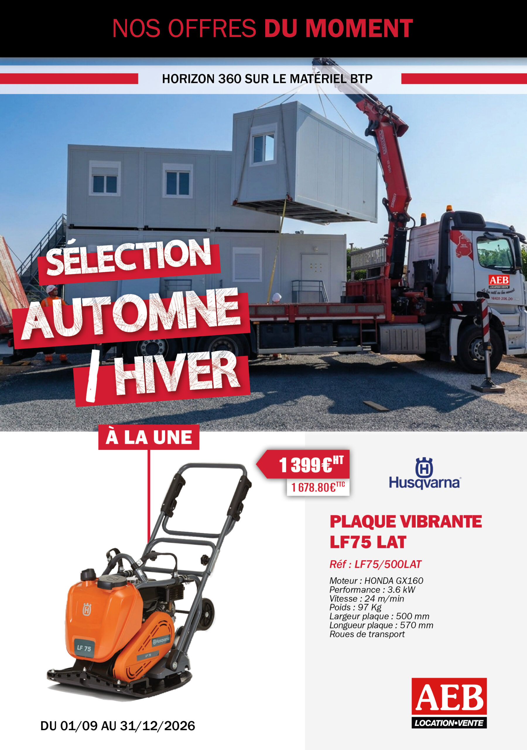 Nos offres du moment