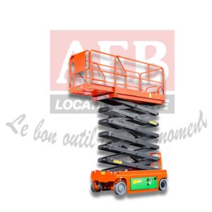 Plateforme Haut. 14 m - Capacité 320 kg - électrique