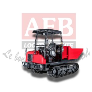 Transporteur à chenilles à déchargement sur 180° - CU 2500 kg (type KC3000HR-5, poste de conduite réversible)