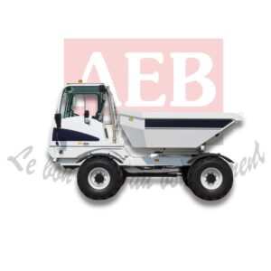 Dumper 4 RM gyrabenne 4000 L - CU 10 000 kg - Poste de pilotage pivotant 180°