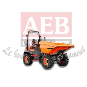 Dumper 4 RM gyrabenne 2600 L - CU 6000 kg - Poste de conduite réversible