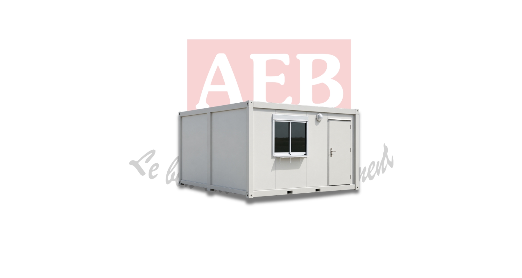 Bungalow sanitaire 2 WC + 2 douches + lavabos + chauffage