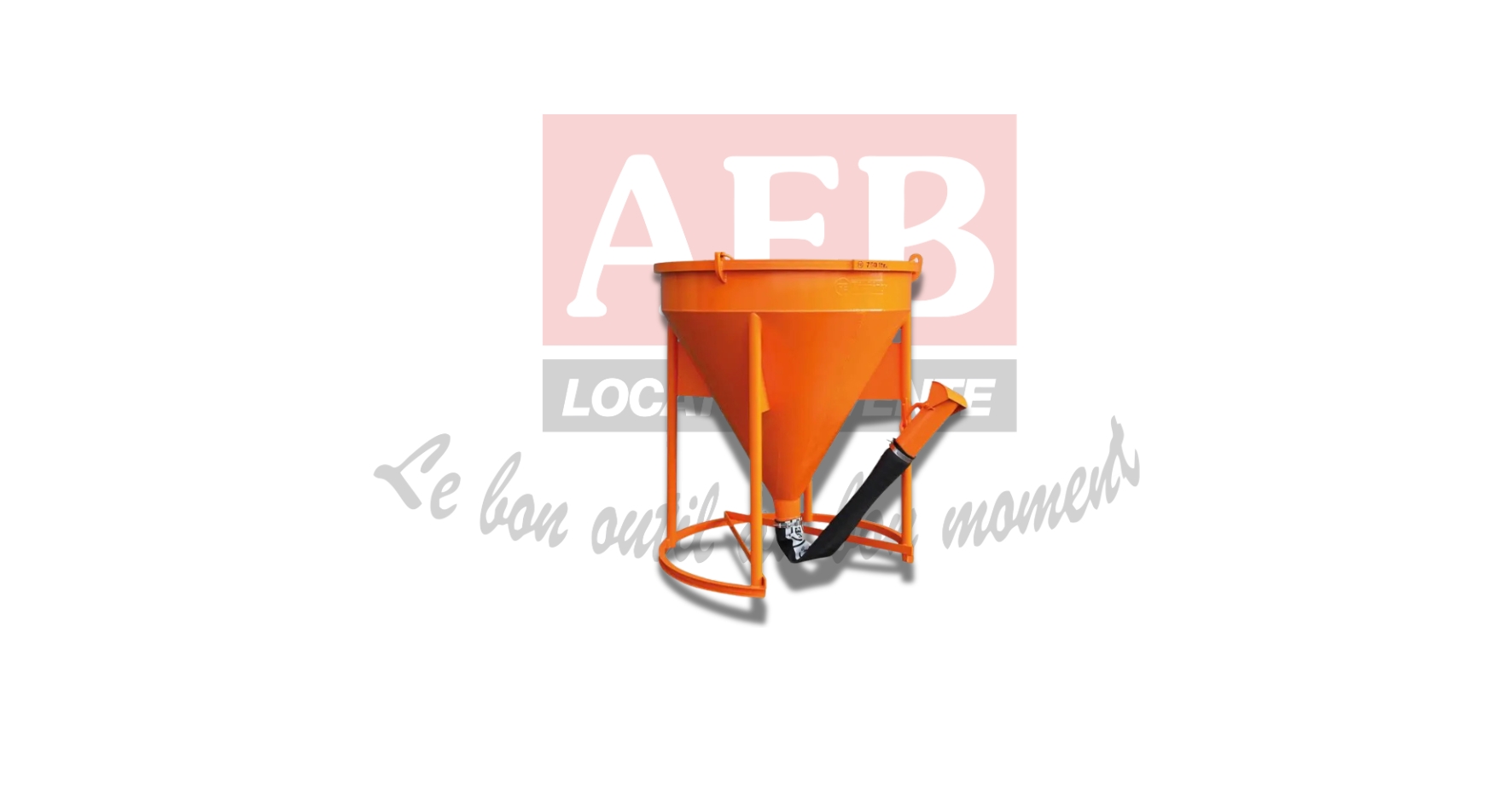 Benne à béton 350 à 500 L