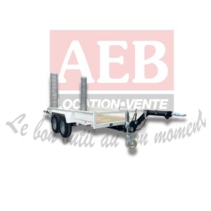 Remorque 2 essieux 1T5 à 3T5