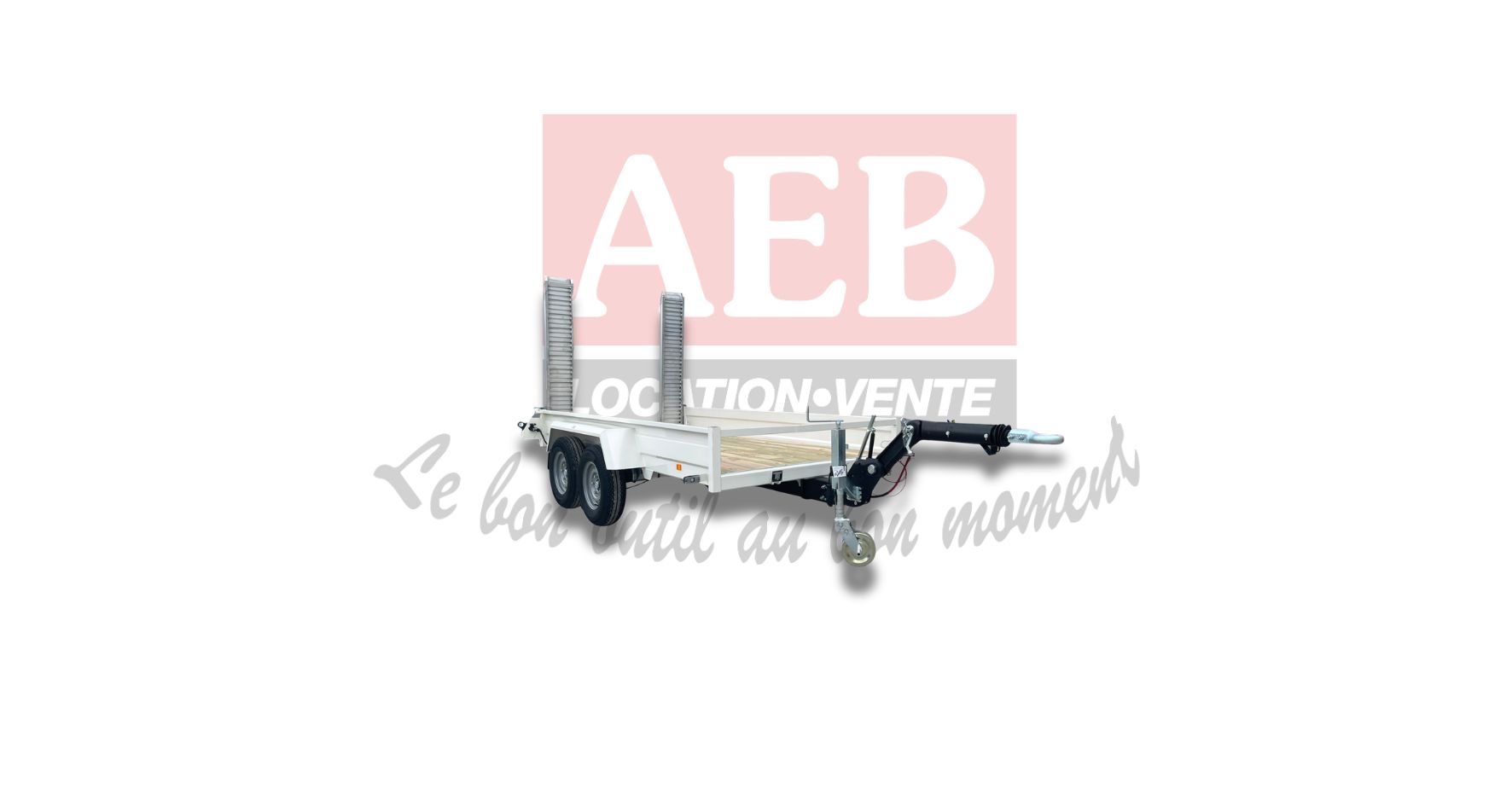 Remorque 2 essieux 1T5 à 3T5