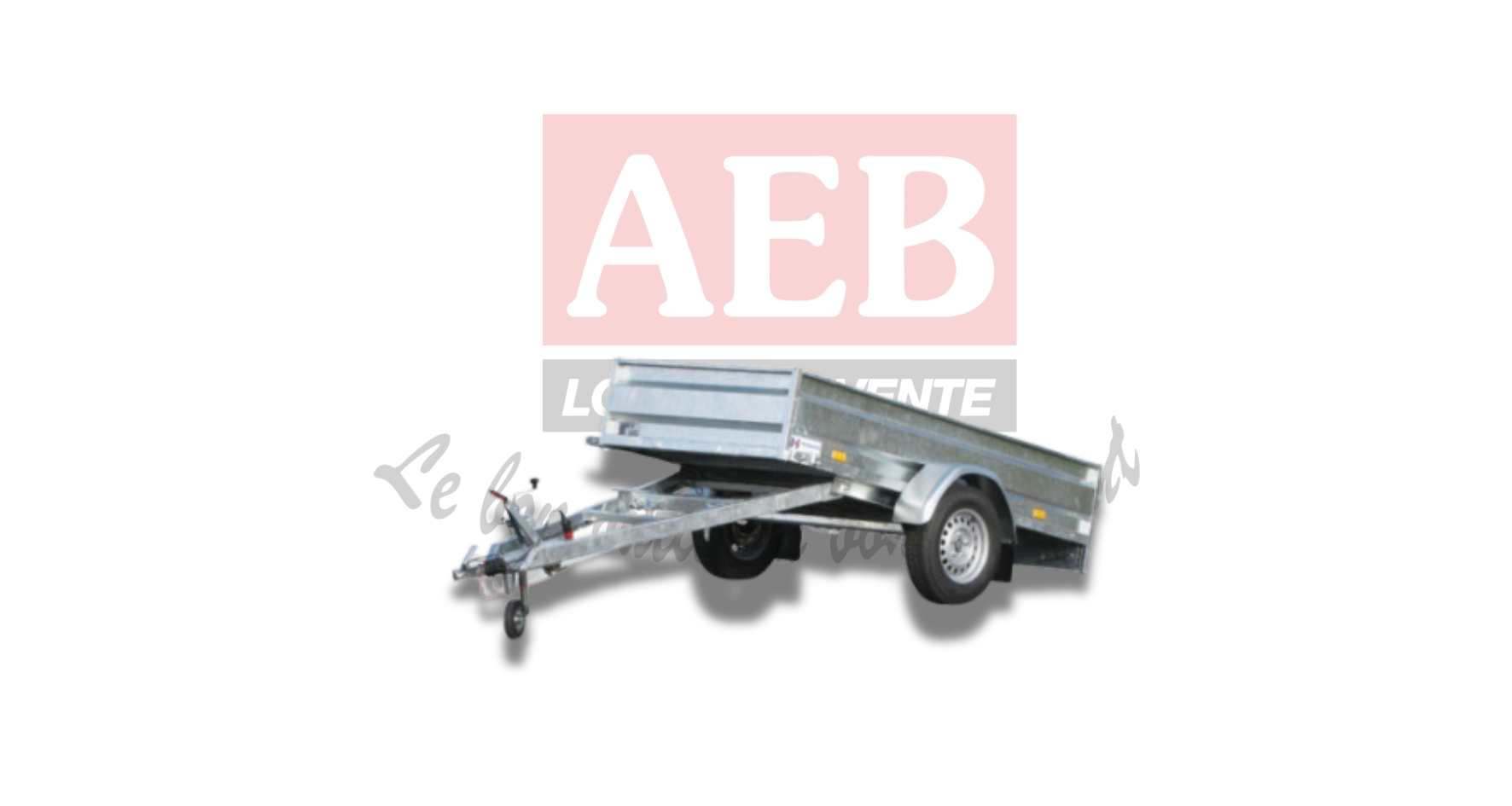 Remorque Utilitaire basculante