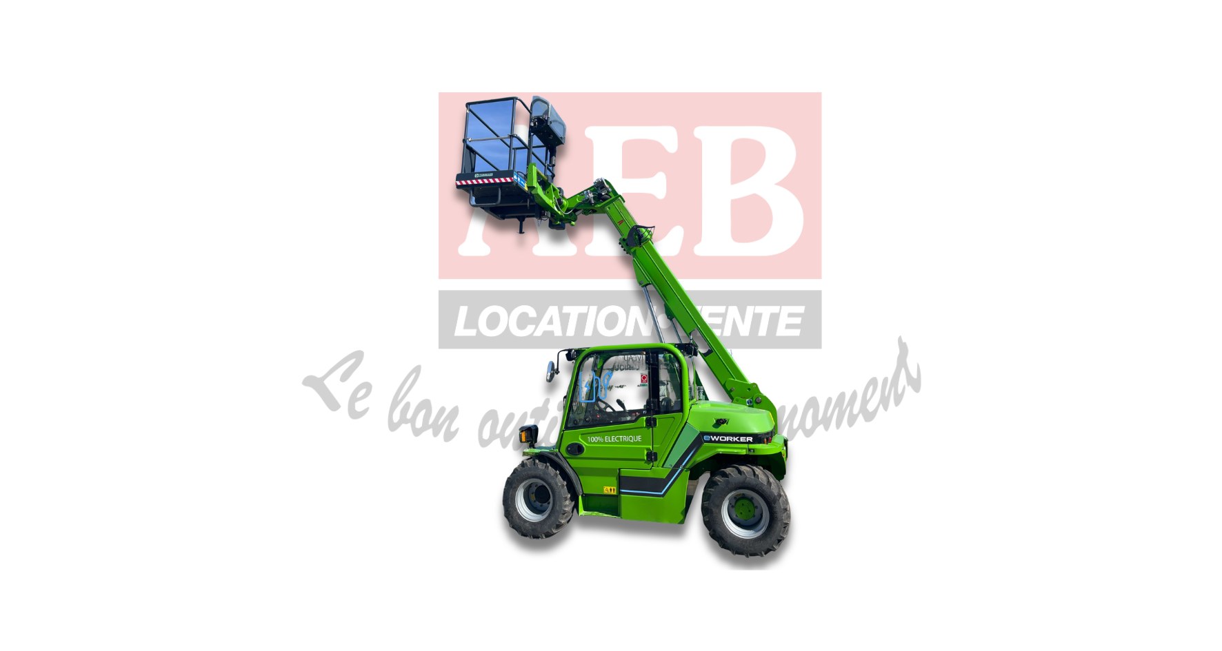 Chariot télescopique électrique 2T5 – 5m
