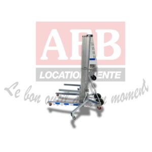 Élévateur à commande manuelle - charge 295kg (haut. Levage 5,64m)