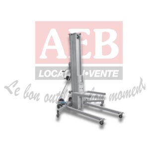 Élévateur à commande manuelle - charge 295kg (haut. Levage 7,32m)