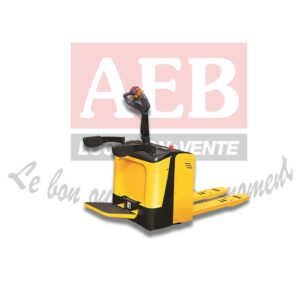 Transpalette électrique conducteur porté 2T