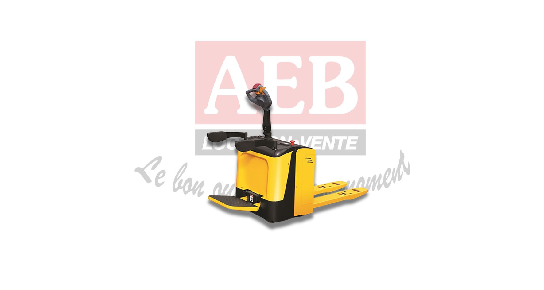 Transpalette électrique conducteur porté 2T