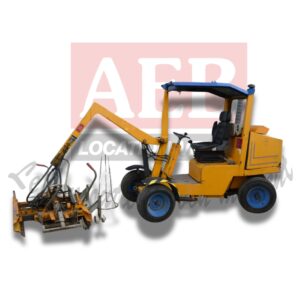 Pose bordure hydraulique automoteur