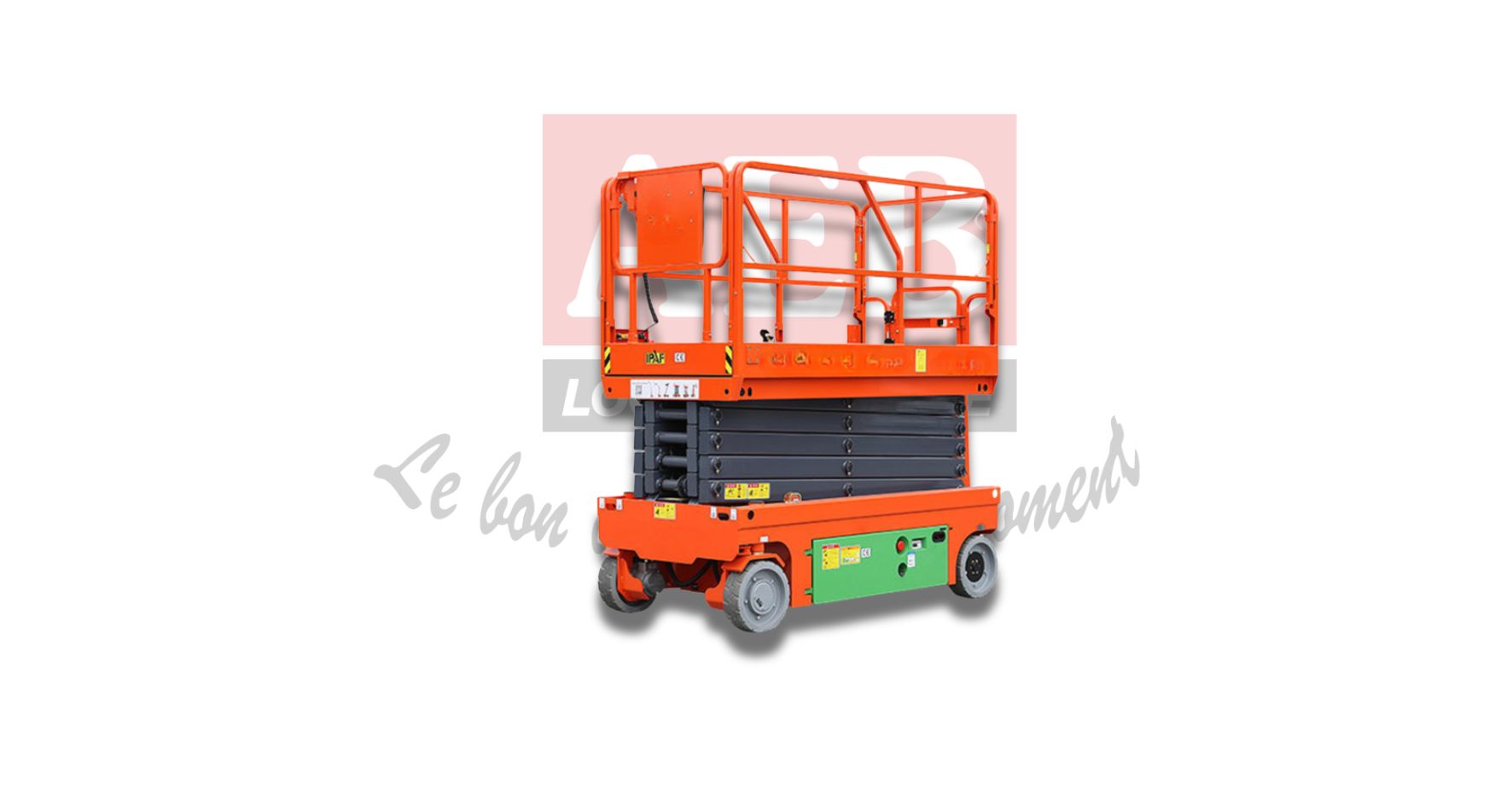 Plateforme Haut. 12 m – Capacité 320 kg – électrique
