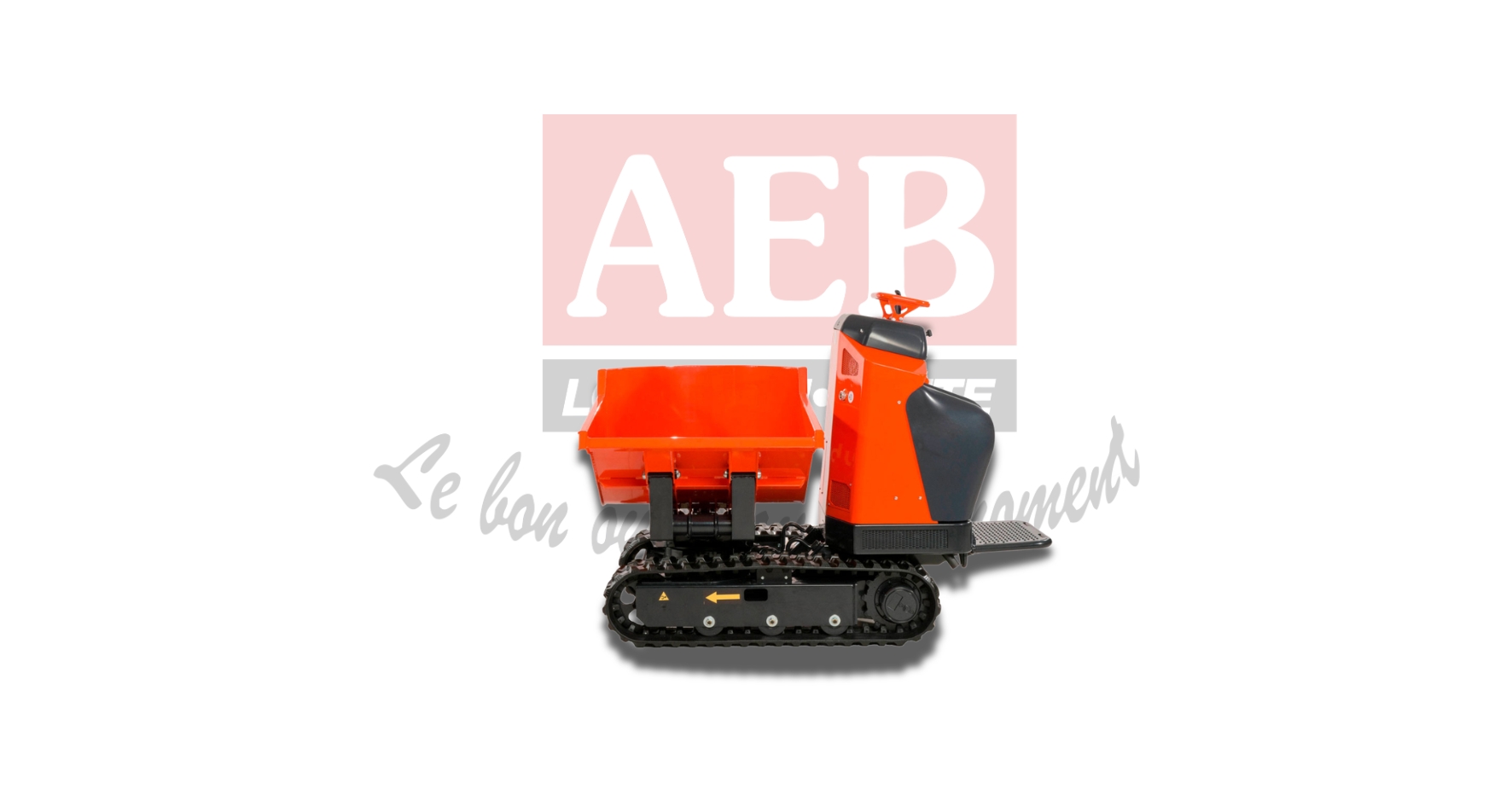 Transporteur à chenilles à déchargement sur 180° – CU 1000 kg