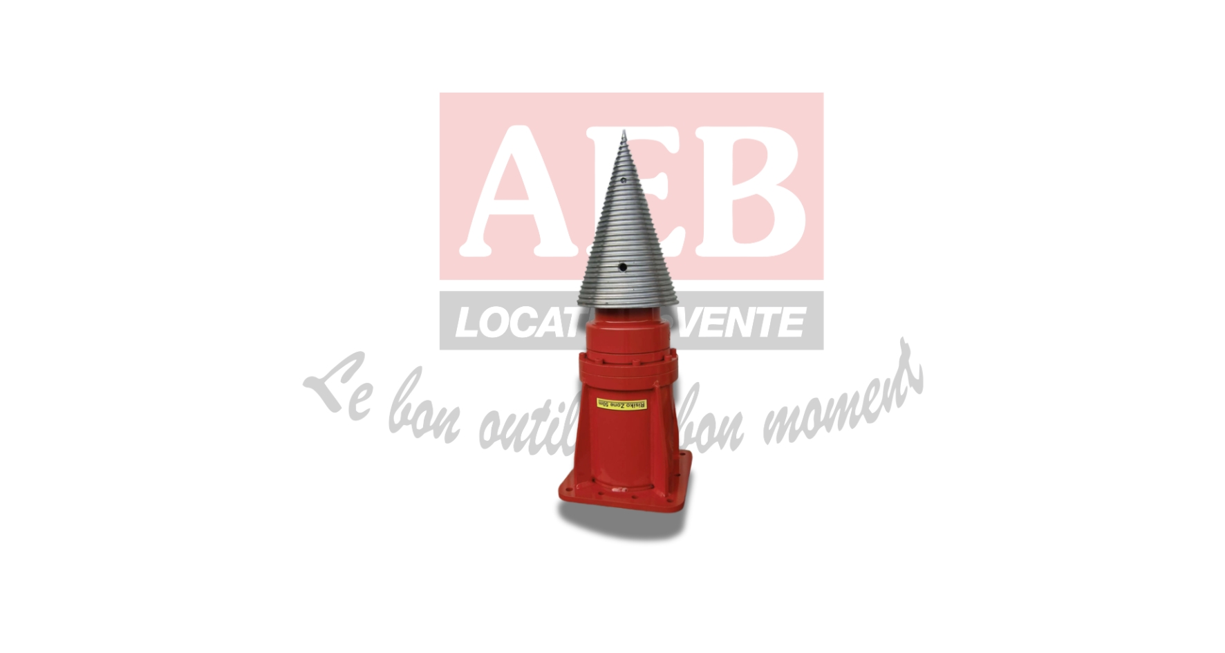 Fendeuse de souches à vis (pour pelles 5T à 8T)