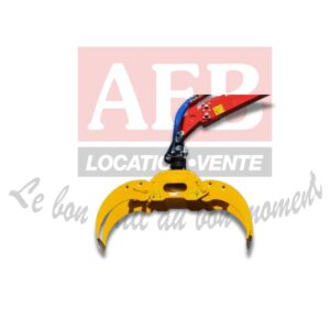 Grappin hydraulique (pour pelles 5T et 8T)