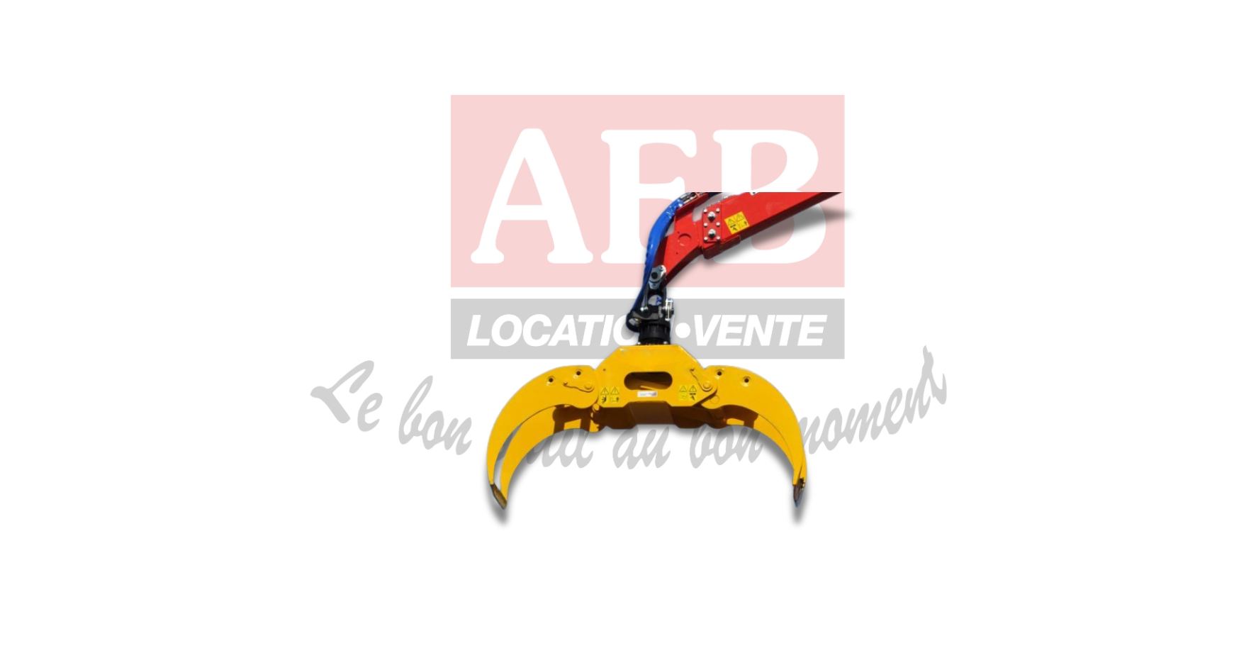 Grappin hydraulique (pour pelles 5T et 8T)