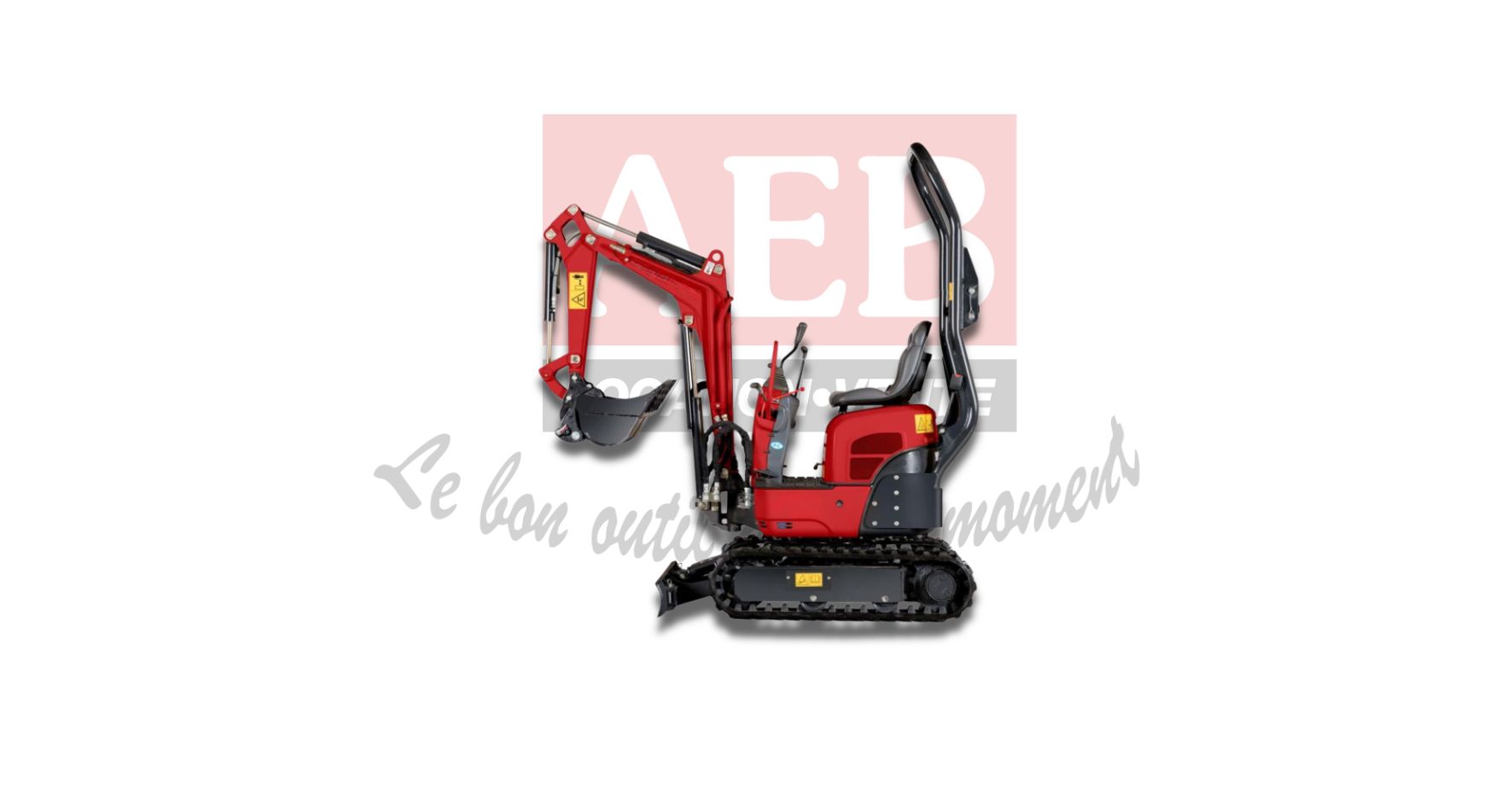 Mini-pelle 0T8 largeur 700 mm