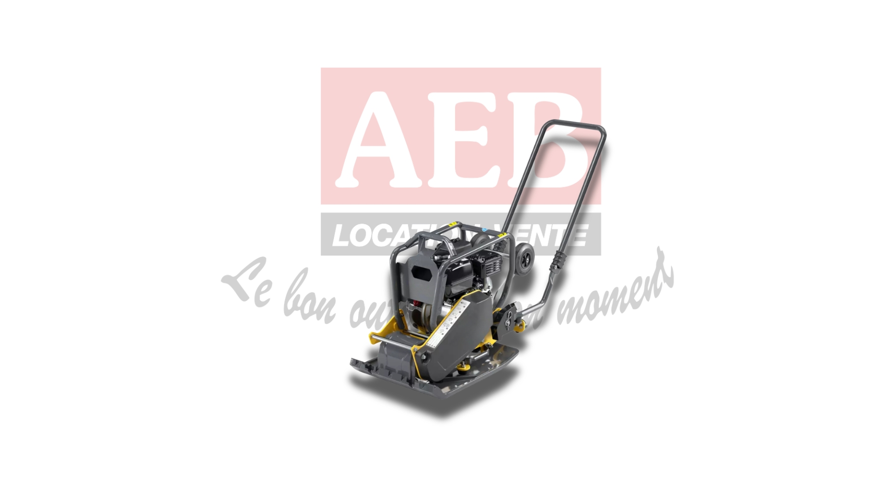 Plaque vibrante 100 – 160 kg diesel 48 cm 1 sens de marche – PQ1 90Hz