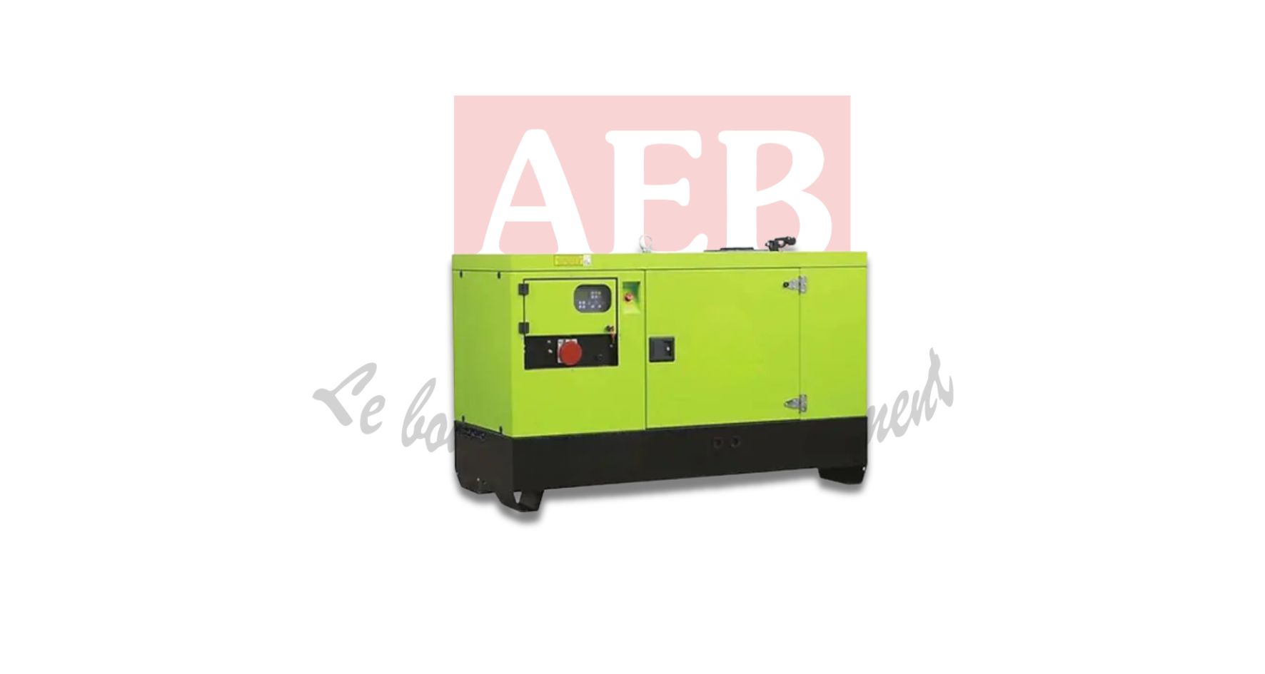 Groupe électrogène 15 kVA 380 V -10 kVA en 220 V sur remorque