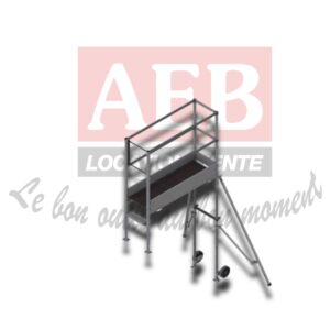 Plate-forme aluminium - Spécial escalier