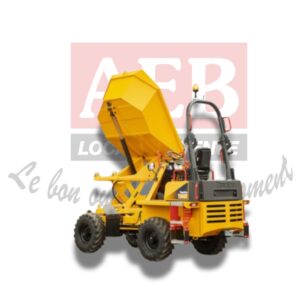 Dumper gyrabenne 1760 L - CU 3000 kg - Déchargement en hauteur