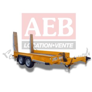 Remorque 2 essieux 6T