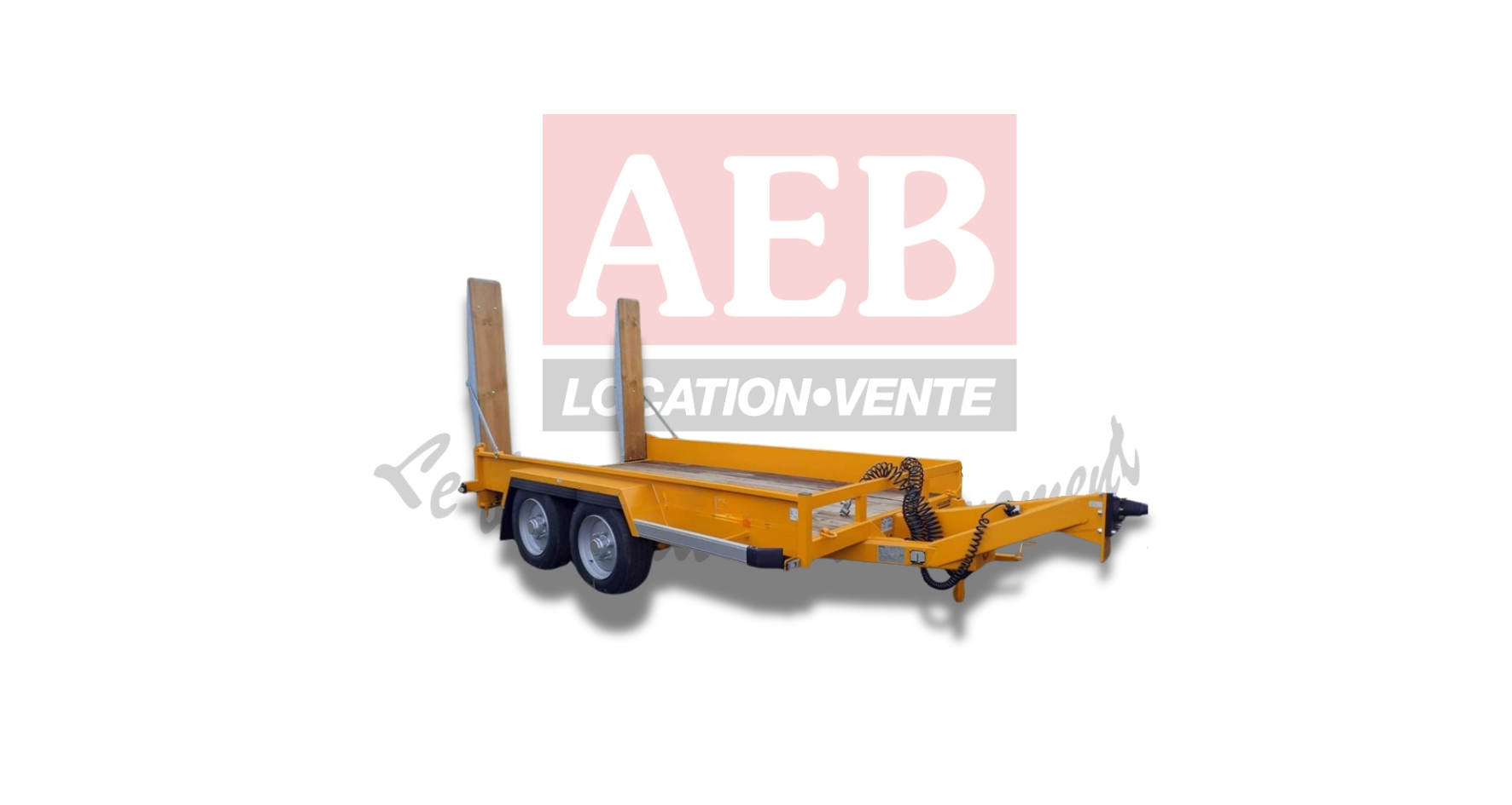 Remorque 2 essieux 6T