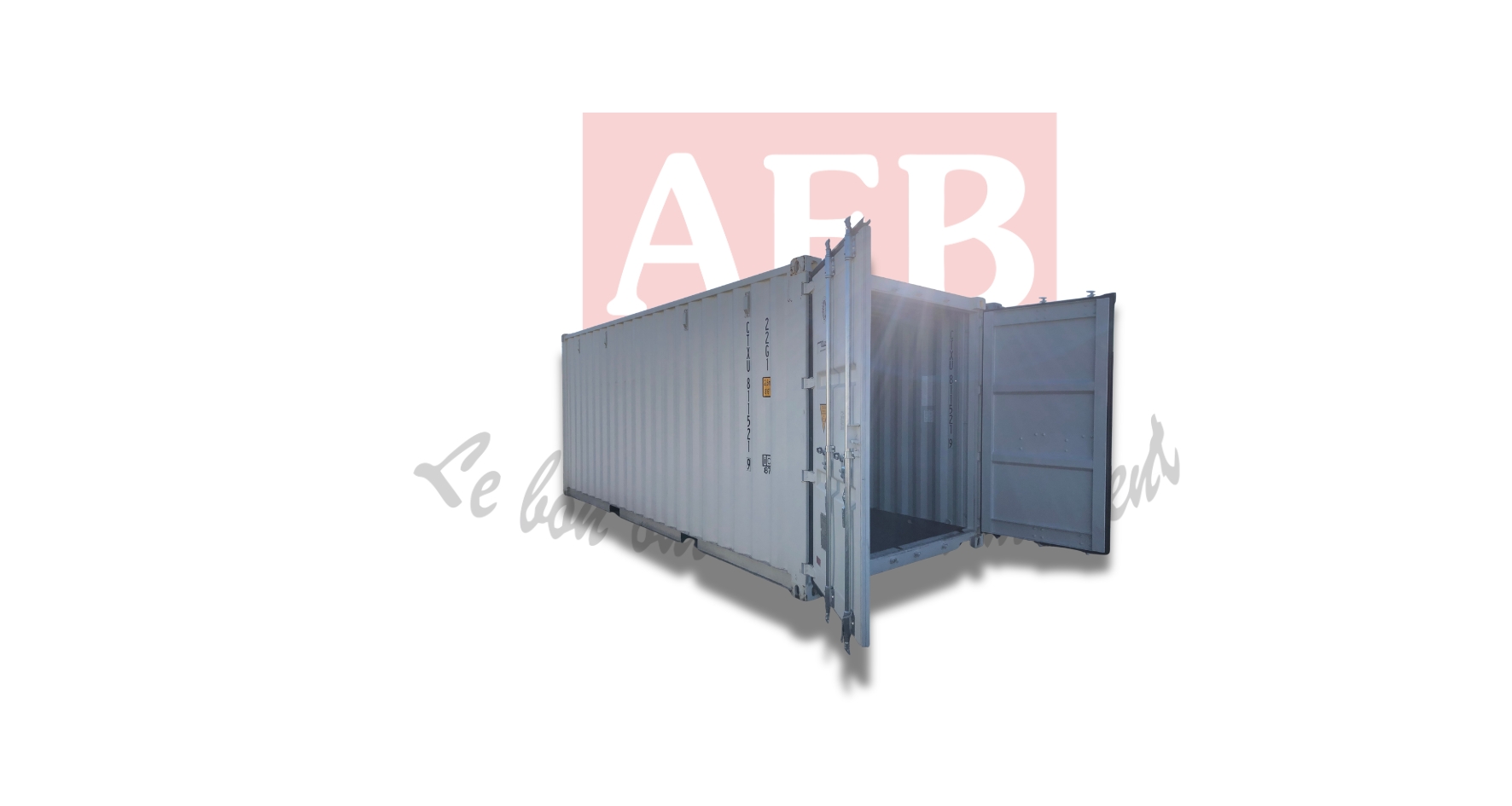CONTAINER MARITIME « 1ER VOYAGE » 20 PIEDS