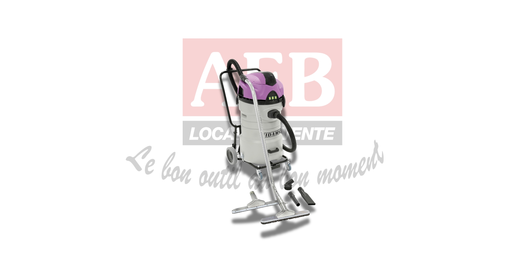 ASPIRATEUR INDUSTRIEL EAU ET POUSSIÈRES 10 600 l/min 3 x 1200 W