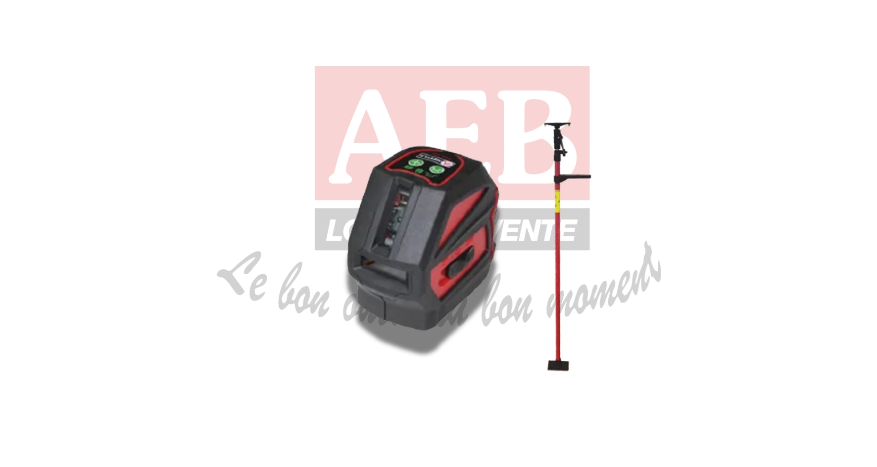 KIT LASER ET TIGE TÉLESCOPIQUE