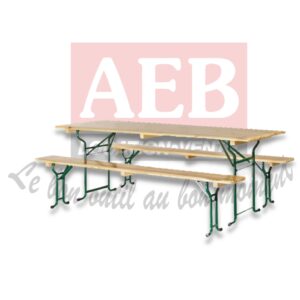 ENSEMBLE TABLE + 2 BANCS